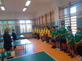 TENIS STOŁOWY DRUŻYNOWY